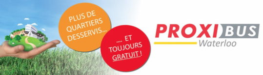 Un petit frère pour le Proxibus de Waterloo ! Un petit frère pour le Proxibus de Waterloo !