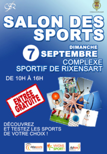 Salon des Sports 2014 à Rixensart !