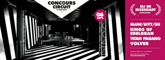 CONCOURS CIRCUIT Etape des éliminatoires dans le Brabant Wallon! CONCOURS CIRCUIT Etape des éliminatoires dans le Brabant Wallon!