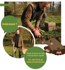 Enfin un jardin sans taupes ! (Taupier en Brabant wallon) Enfin un jardin sans taupes ! (Taupier en Brabant wallon)