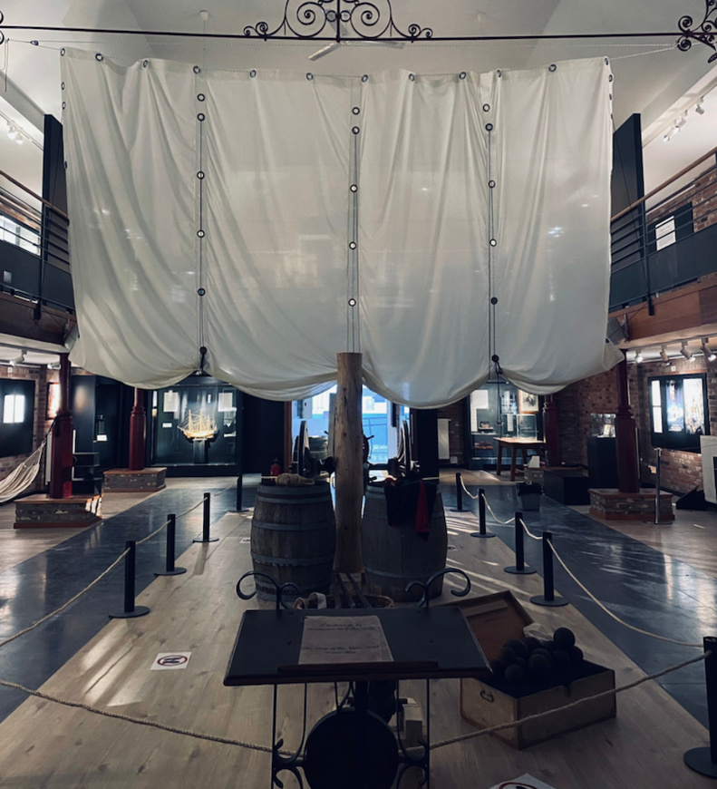 Hissez haut les voiles: au Musée Wellington toutes! Hissez haut les voiles: au Musée Wellington toutes!