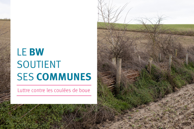 Le Brabant wallon soutient neuf projets pour lutter contre les coulées de boue. Voyez  si votre commune en fait partie ? (Et pour quel montant?)