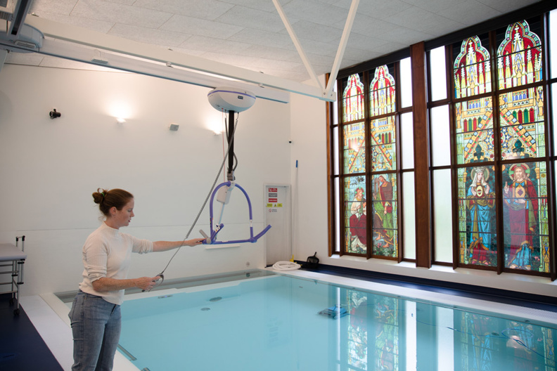 La hulpe - piscine pour personnes à mobilité réduite La hulpe - piscine pour personnes à mobilité réduite