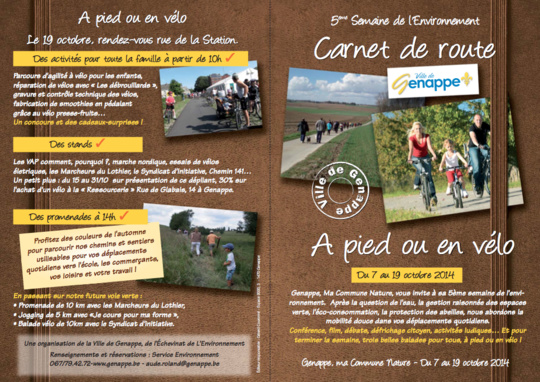 Genappe : Mobilisation générale en faveur de l’environnement ! Genappe : Mobilisation générale en faveur de l’environnement !