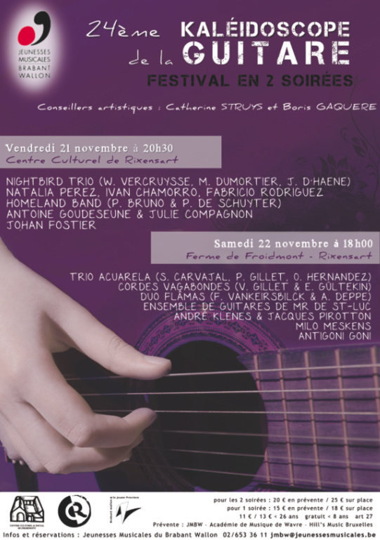 24e KALÉIDOSCOPE DE LA GUITARE. 24e KALÉIDOSCOPE DE LA GUITARE.