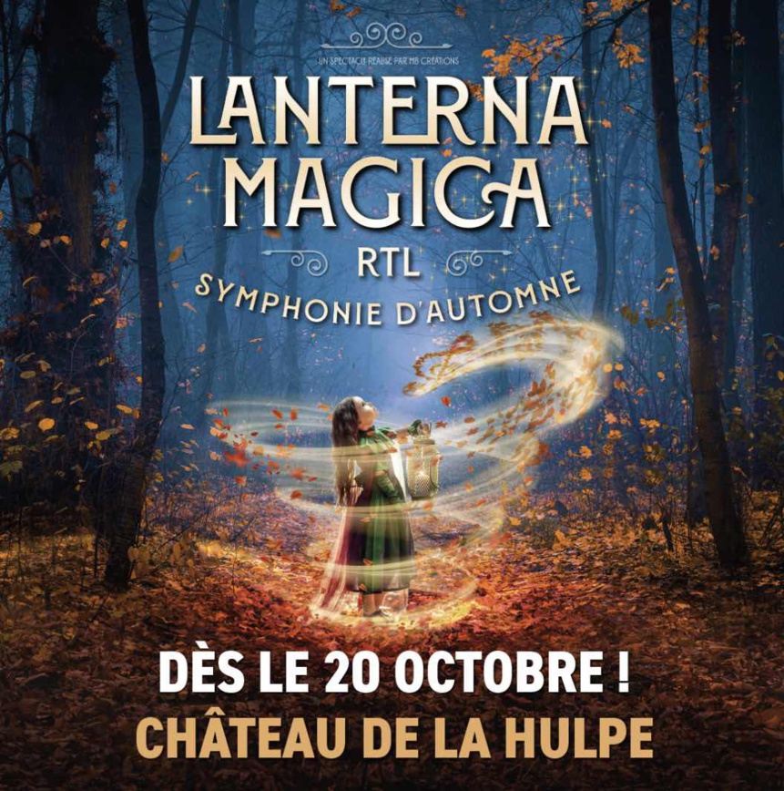 L'automne se prépare à briller de nouveau au Château de La Hulpe avec le retour de Lanterna Magica.