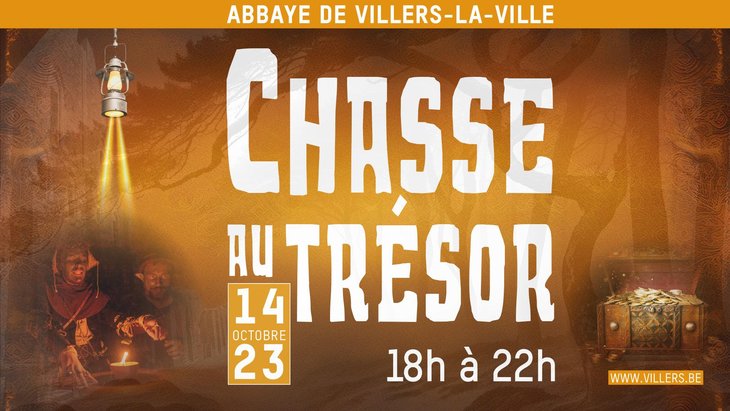 L’abbaye de Villers organise sa 9e Chasse au Trésor le samedi 14 octobre 2023 en soirée. (Vidéo)