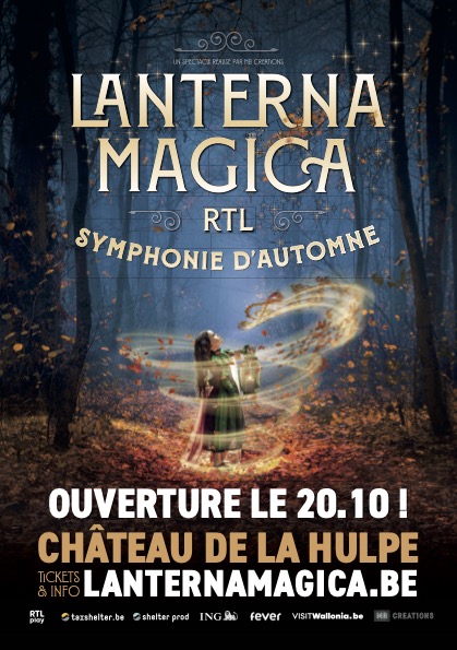 Lanterna Magica 2023 : L'automne brille de nouveau au Château de La Hulpe avec le retour de Lanterna Magica. Lanterna Magica 2023 : L'automne brille de nouveau au Château de La Hulpe avec le retour de Lanterna Magica.