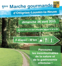 1ère Marche gourmande à Ottignies-Louvain-la-Neuve