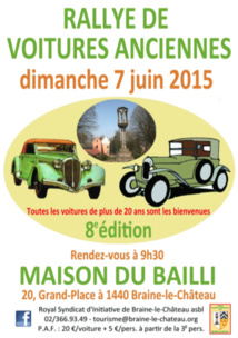Rallye de voitures anciennes ! Rallye de voitures anciennes !
