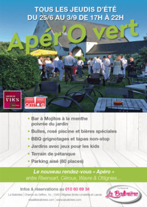 Ottignies : APER’O VERT à la Ferme Balbrière ! Ottignies : APER’O VERT à la Ferme Balbrière !