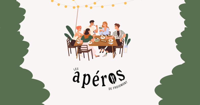 Découvrez la 46e édition des Apéros de Froidmont : une soirée pleine de musique, animations et délices! Découvrez la 46e édition des Apéros de Froidmont : une soirée pleine de musique, animations et délices!
