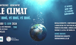 Agir pour le climat : 12 leviers individuels présentés à Nivelles