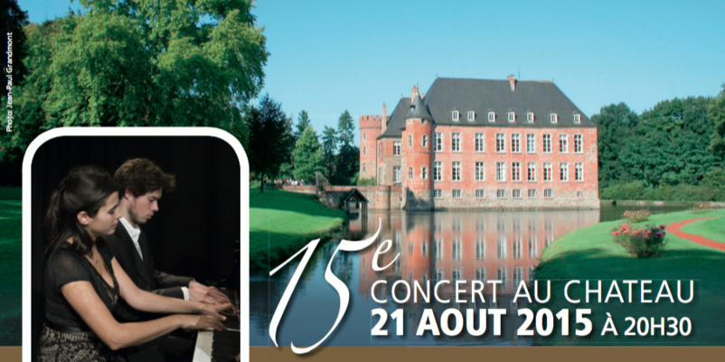 15ème CONCERT AU CHATEAU 21 AOUT 2015 À 20H30 15ème CONCERT AU CHATEAU 21 AOUT 2015 À 20H30