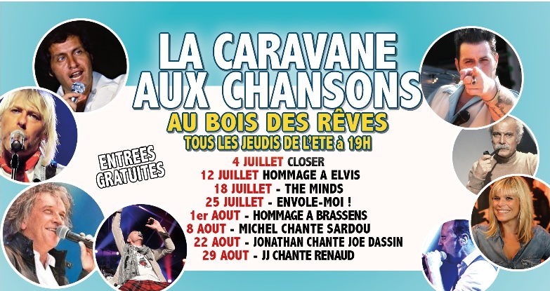 La Caravane aux Chansons au Bois des Rêves La Caravane aux Chansons au Bois des Rêves