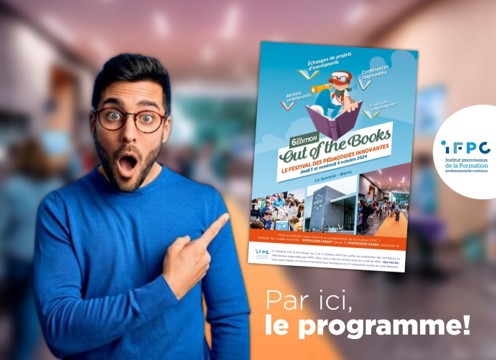 Festival « Out of the books » : L'éducation de demain à Wavre Festival « Out of the books » : L'éducation de demain à Wavre