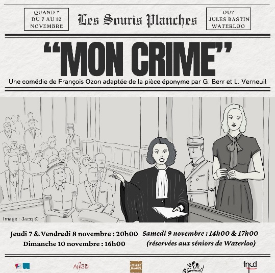 "Mon Crime" : Une Comédie au Féminin à ne Pas Manquer ! "Mon Crime" : Une Comédie au Féminin à ne Pas Manquer !
