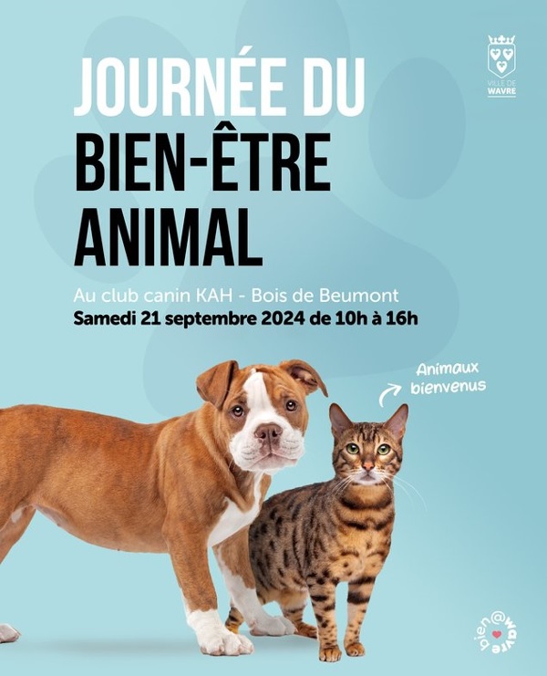 La Journée du Bien-être animal : un rendez-vous à ne pas manquer à Wavre La Journée du Bien-être animal : un rendez-vous à ne pas manquer à Wavre