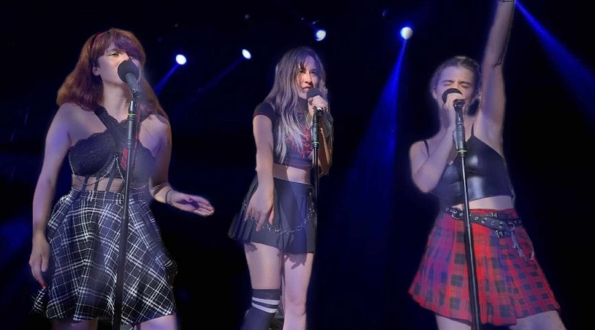 Blue Elles : un trio vocal électrique au cœur du Rock’n’Roll Blue Elles : un trio vocal électrique au cœur du Rock’n’Roll