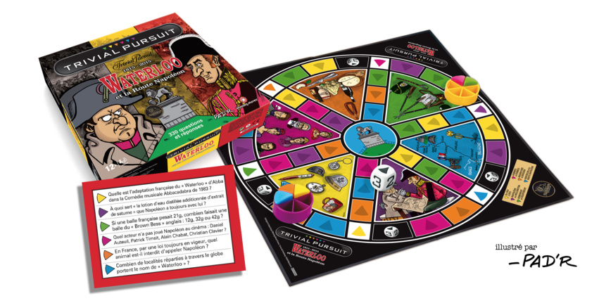 Le Trivial Pursuit Waterloo et la Route Napoléon Le Trivial Pursuit Waterloo et la Route Napoléon