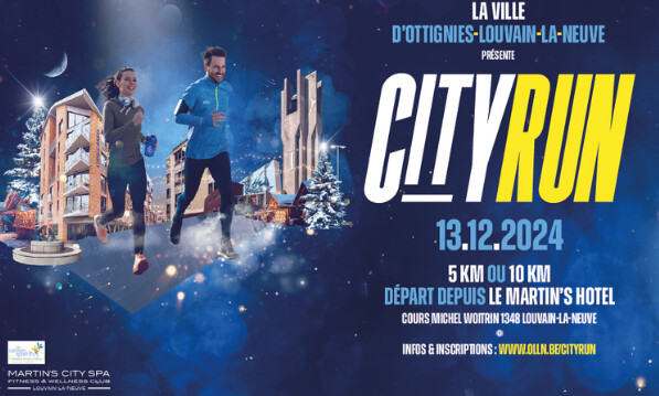 Découvrez Louvain-la-Neuve autrement avec la City Run ! Découvrez Louvain-la-Neuve autrement avec la City Run !