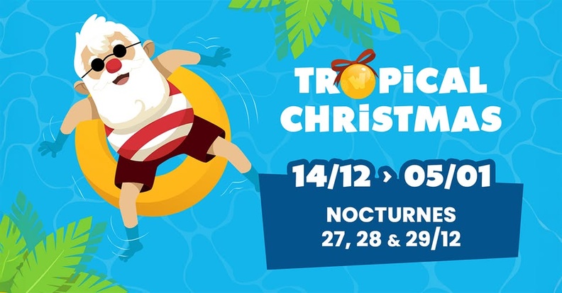Tropical christmas à Aqualibi : Plongez dans l'hiver sous les tropiques Tropical christmas à Aqualibi : Plongez dans l'hiver sous les tropiques