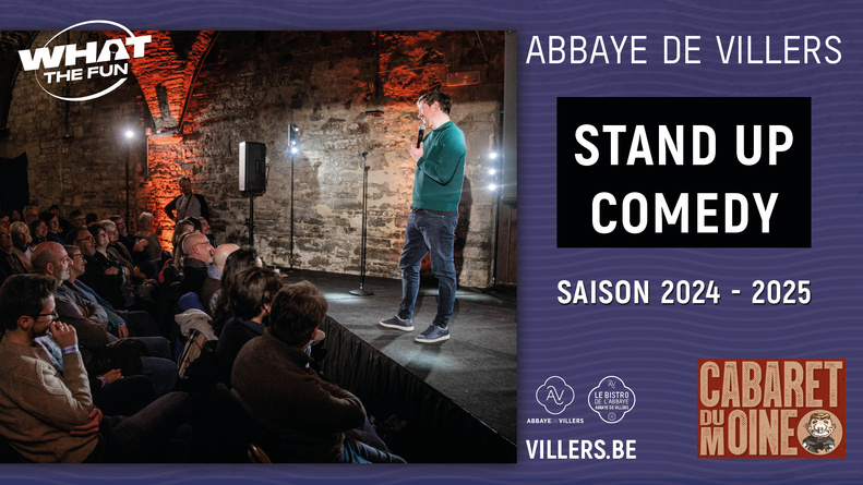 Soirées Stand-Up Comedy à l’Abbaye de Villers-la-Ville : À ne pas manquer ! Soirées Stand-Up Comedy à l’Abbaye de Villers-la-Ville : À ne pas manquer !