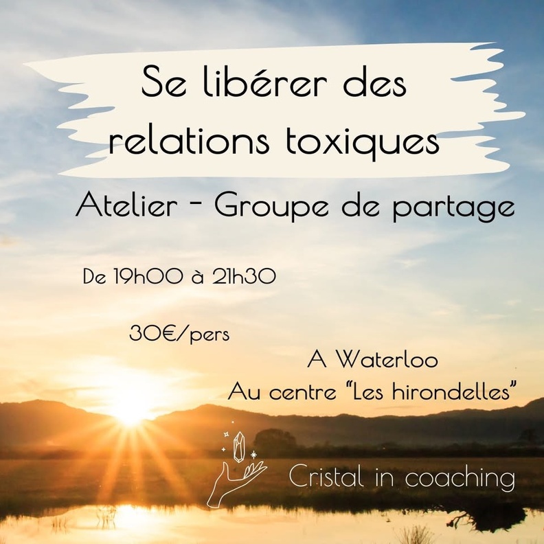 Se libérer des relations toxiques : un atelier pour reprendre le contrôle de sa vie Se libérer des relations toxiques : un atelier pour reprendre le contrôle de sa vie