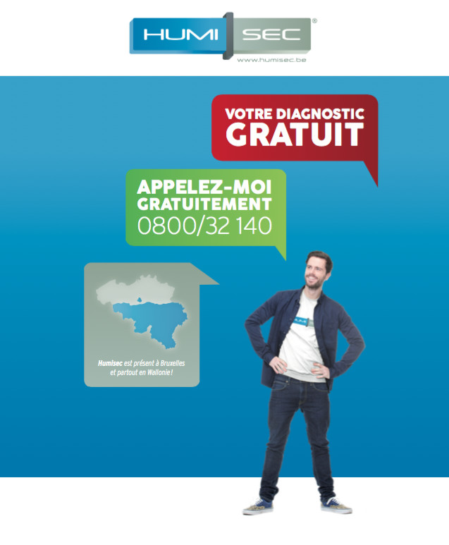 HUMISEC à Wavre, la solution radicale aux problèmes d’humidité HUMISEC à Wavre, la solution radicale aux problèmes d’humidité