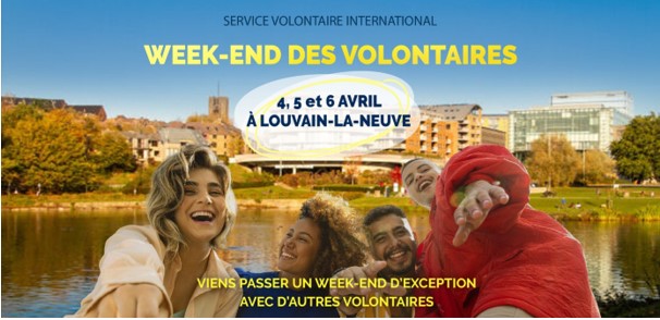 Le Week-end des Volontaires 2025 : trois jours d'échanges et de convivialité à Louvain-la-Neuve Le Week-end des Volontaires 2025 : trois jours d'échanges et de convivialité à Louvain-la-Neuve
