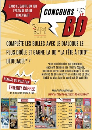 Le 1er Festival BD de Rixensart : un événement incontournable pour les jeunes talents ! Le 1er Festival BD de Rixensart : un événement incontournable pour les jeunes talents !