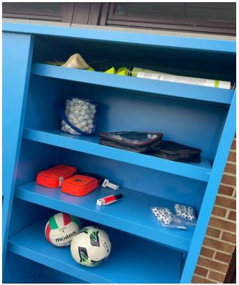 Une armoire à jeux en libre-service pour bouger librement à Maransart Une armoire à jeux en libre-service pour bouger librement à Maransart