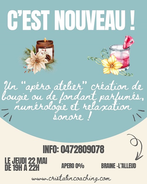 Apéro bien-être, Atelier créatif Braine-l'Alleud, Développement personnel convivial Apéro bien-être, Atelier créatif Braine-l'Alleud, Développement personnel convivial