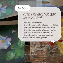 Créativité, Ateliers, Participation Créativité, Ateliers, Participation