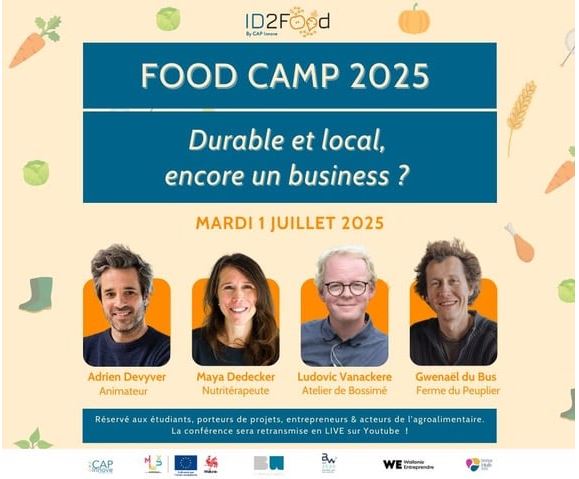 Entrepreneuriat agroalimentaire, Durabilité locale, Innovation en Brabant wallon Entrepreneuriat agroalimentaire, Durabilité locale, Innovation en Brabant wallon