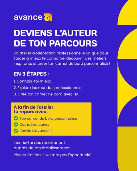 Orientation professionnelle, Jeunes 15-19 ans, Atelier Infor Jeunes Orientation professionnelle, Jeunes 15-19 ans, Atelier Infor Jeunes