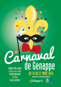 PROGRAMME DU CARNAVAL DE GENAPPE 2016
