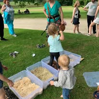 Automne, Créatif, Famille