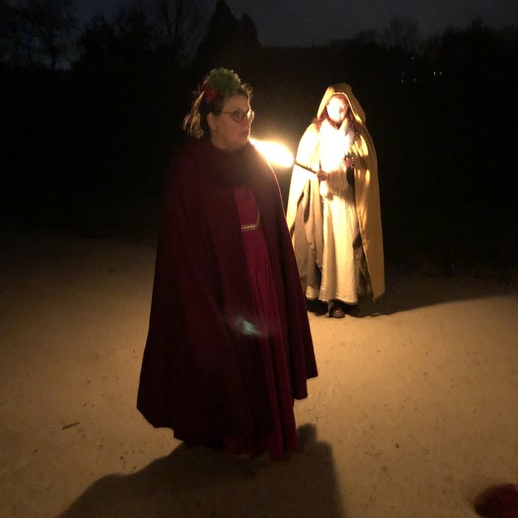 Balade aux flambeaux, Domaine Régional Solvay La Hulpe, 12 jours divinatoires