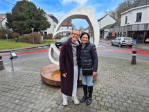 Phénix, sculpture contemporaine, Lasne