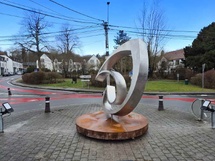 Phénix, sculpture contemporaine, Lasne
