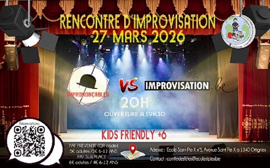 Improvisation, Rire, Solidarité Improvisation, Rire, Solidarité