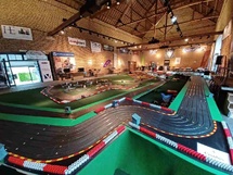 Course, miniature, famille