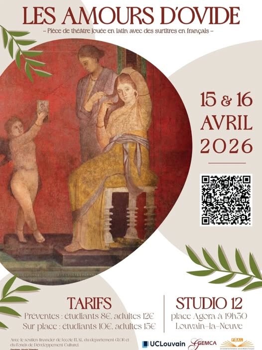 Théâtre, Ovide, latin