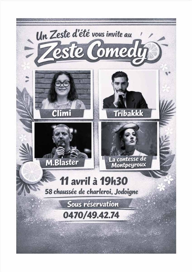 Humour, gastronomie, stand-up Humour, gastronomie, stand-up
