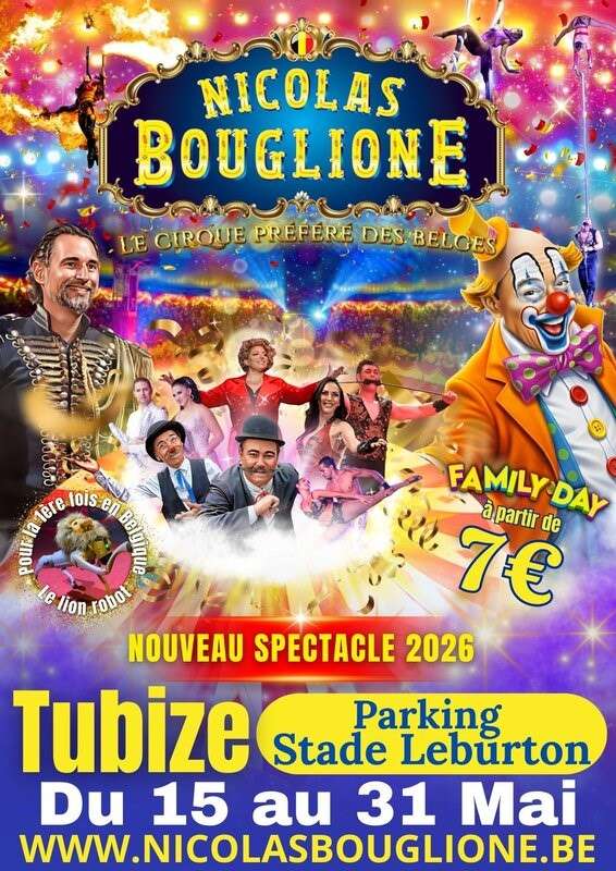 Bouglione, cirque, Tubize