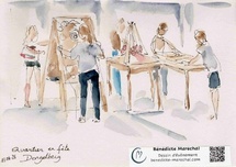 Livepainting, Aquarelle, Animation Livepainting, Aquarelle, Animation