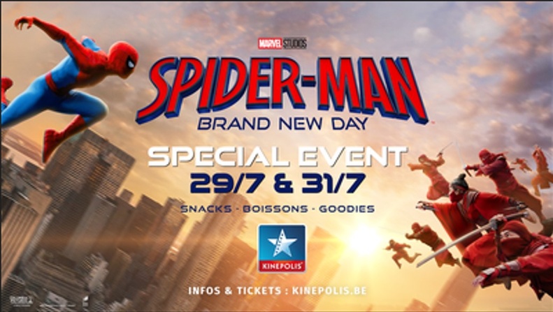 Spider-Man, cinéma, Braine-l'Alleud