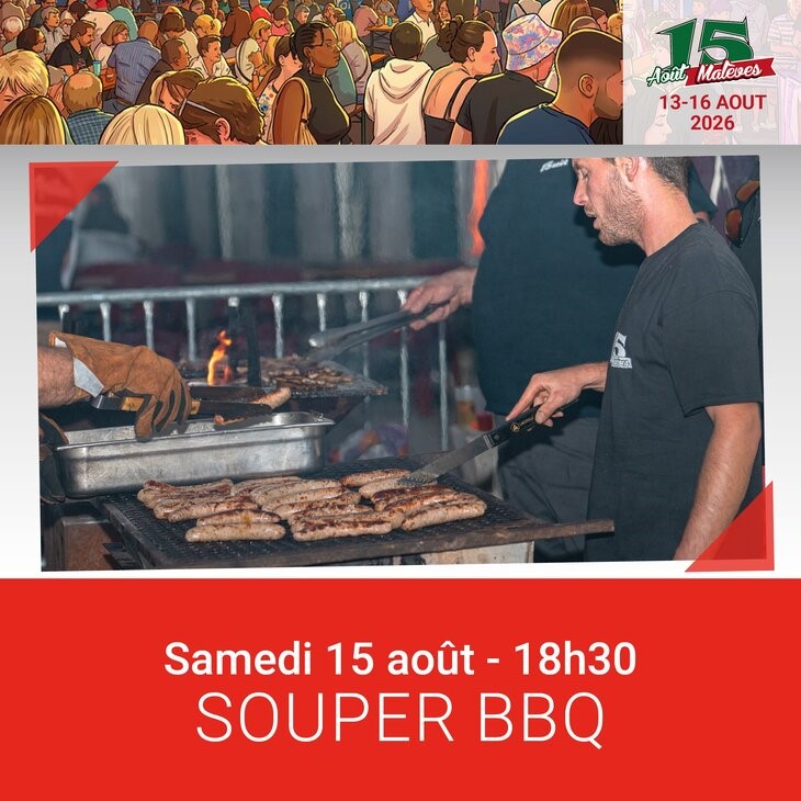 Souper, concert, soirée DJ