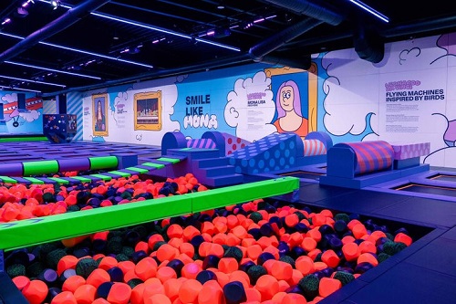 Parc indoor, Trampoline, Réalité virtuelle